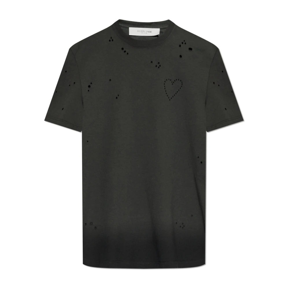Golden Goose Herren Grau - Cotton Polo Shirt - Tops - S