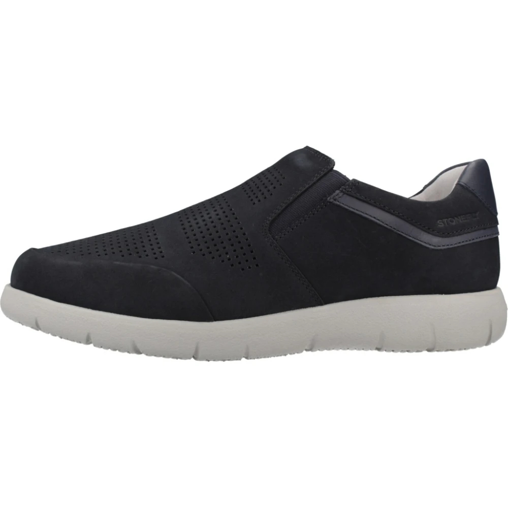 Stonefly Herren Blau - Stream 39 Nabuk - Shoes - 43 Eu