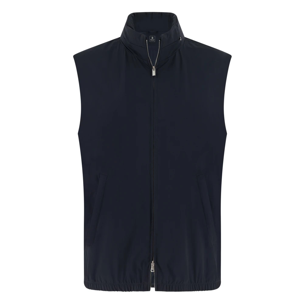 Boggi Milano Herren Blau - B Tech Funktionsstoff Gilet - Jackets - S