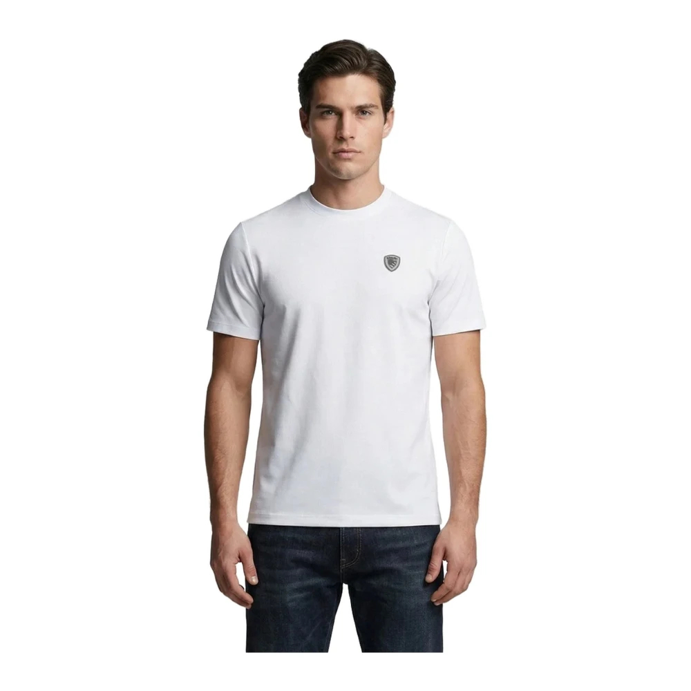 Blauer Herren Weiß - Jan T-Shirt - Tops - Xl