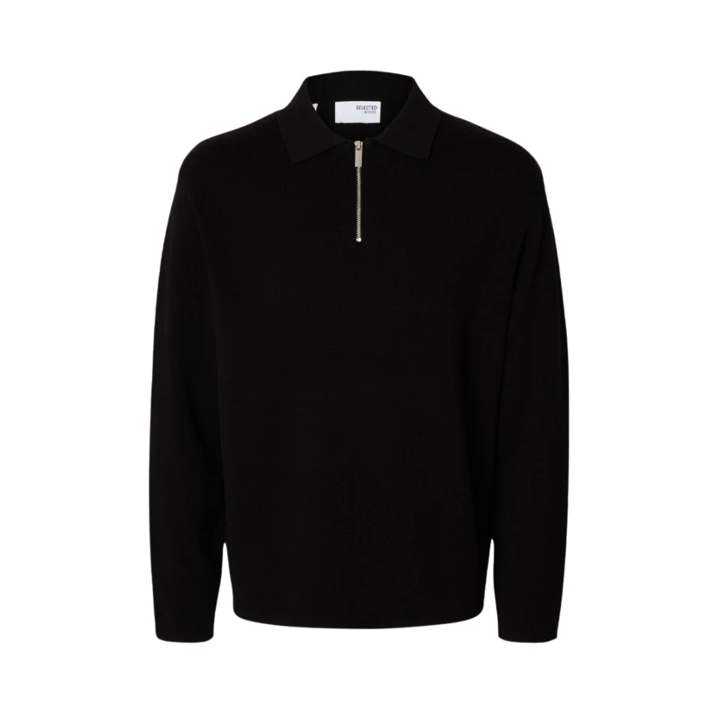 Selected Herren Pullover Schwarz Gr. Mittel - Bild 6