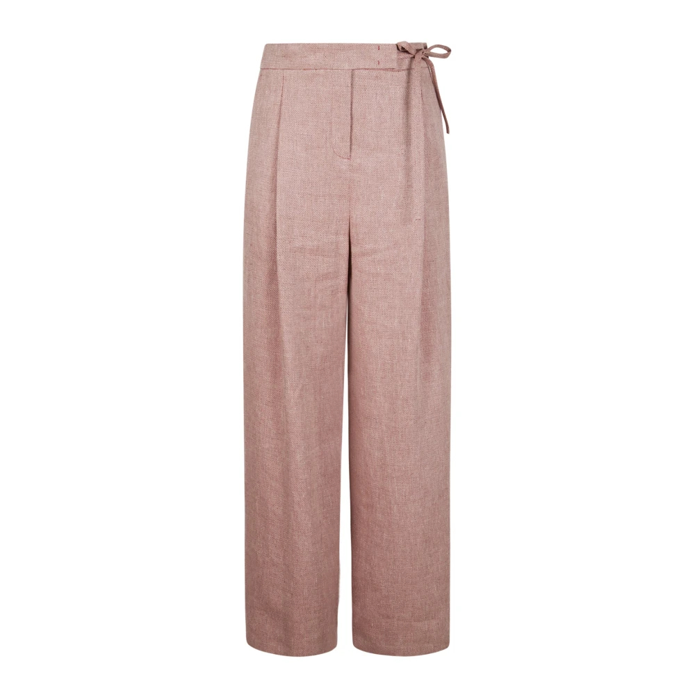 Eleventy Damen Rosa - Pantalone Con Laccetto - Trousers - S