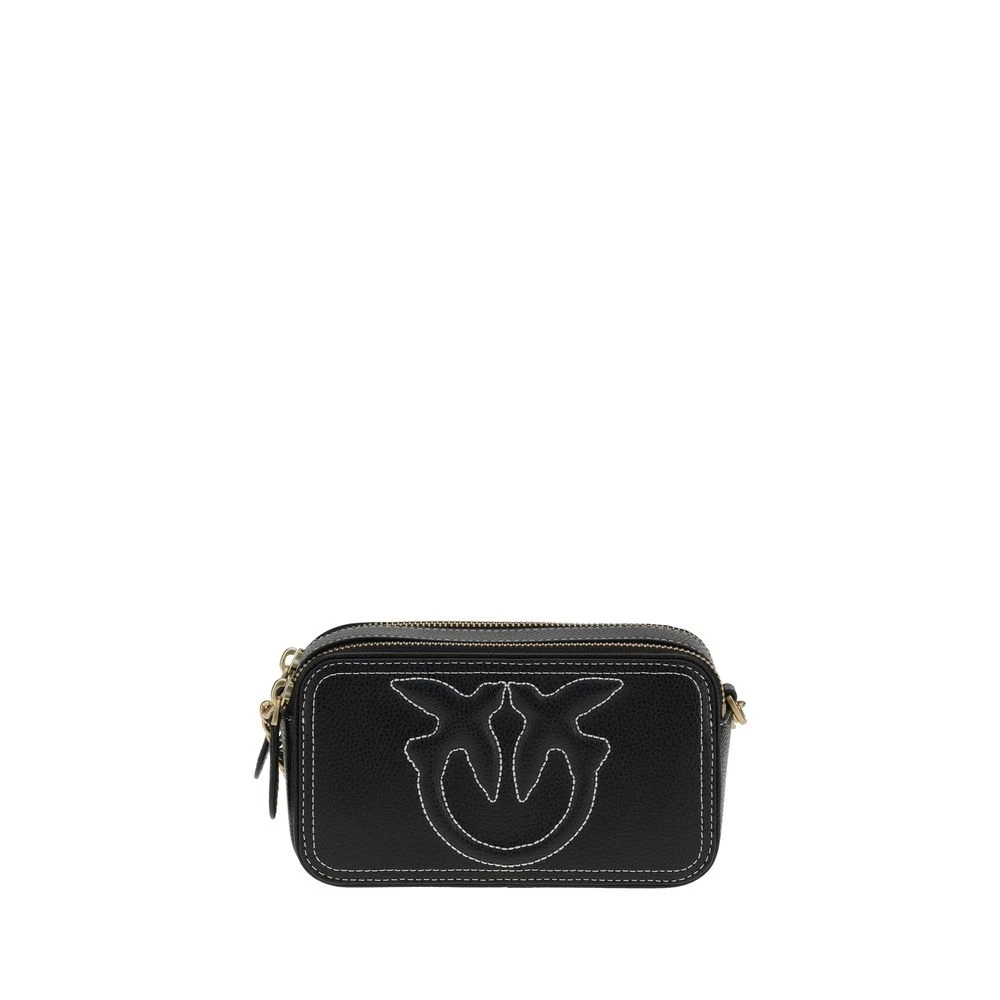 Pinko - Love Birds Schultertasche - Bags -Damen -Schwarzk -One Size