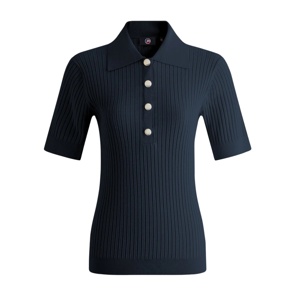Fusalp Damen Blau - Vera Polo Shirt - Knitwear - M