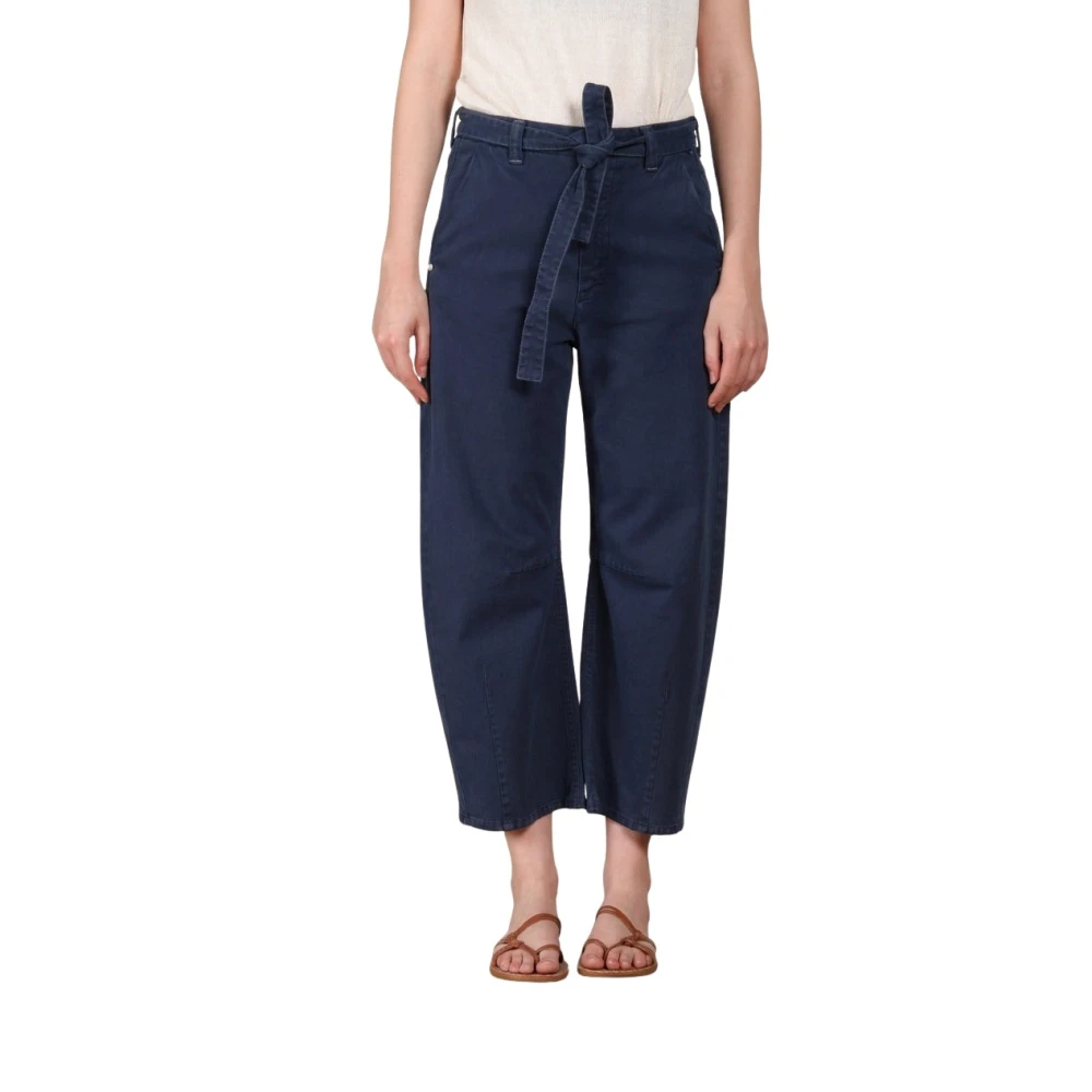 Mason's Damen Blau - Vivienne City Chino Pants - Trousers - M