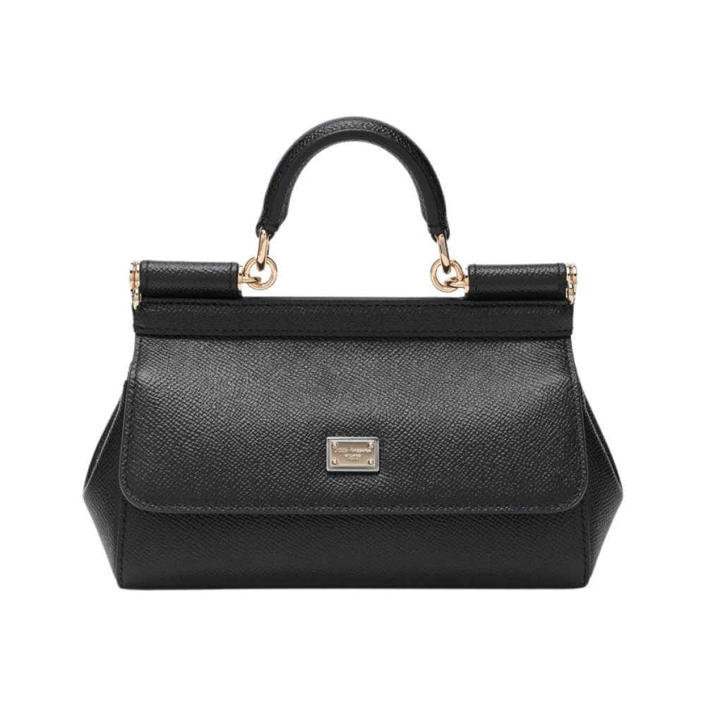 Dolce & Gabbana - Sicily Kleine Handtasche - Bags - Damen - Schwarzk - One Size - Bild 12