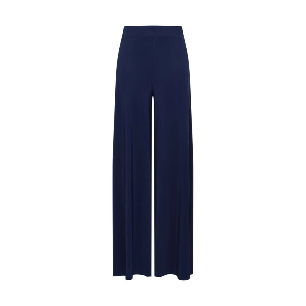 Maliparmi Damen Blau - Soft Jersey Hosen - Trousers - Xl