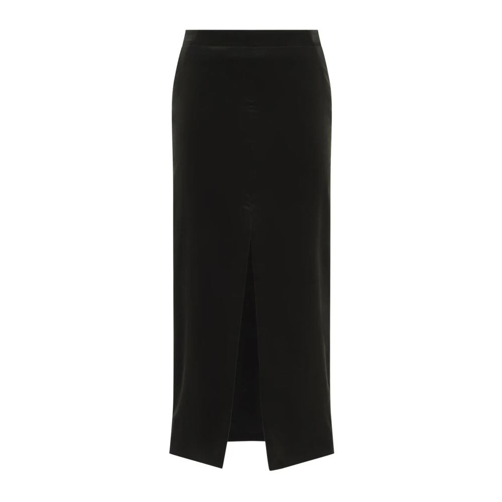 Jil Sander Damen Schwarz - Angle Length Skirt - Skirts - K - Xs