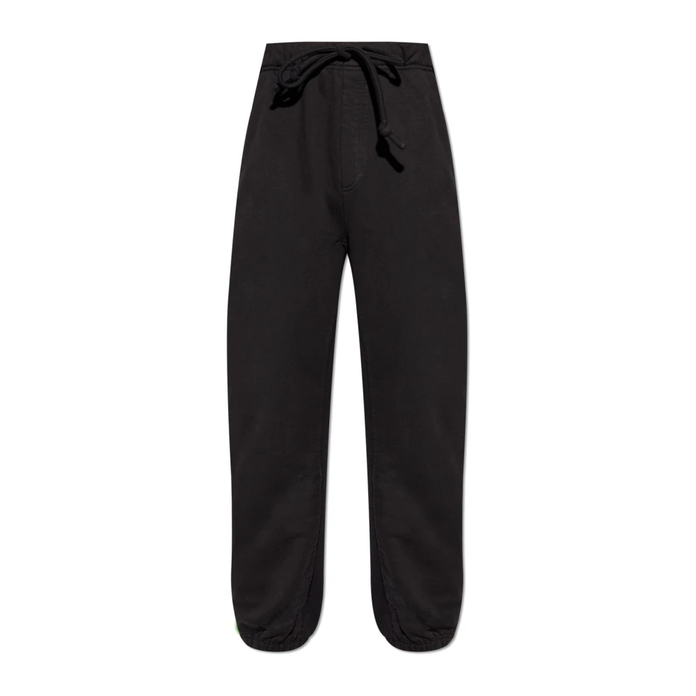 Dolce & Gabbana Herren Schwarz - Sweatpants Mit Bündchen - Trousers - K - L