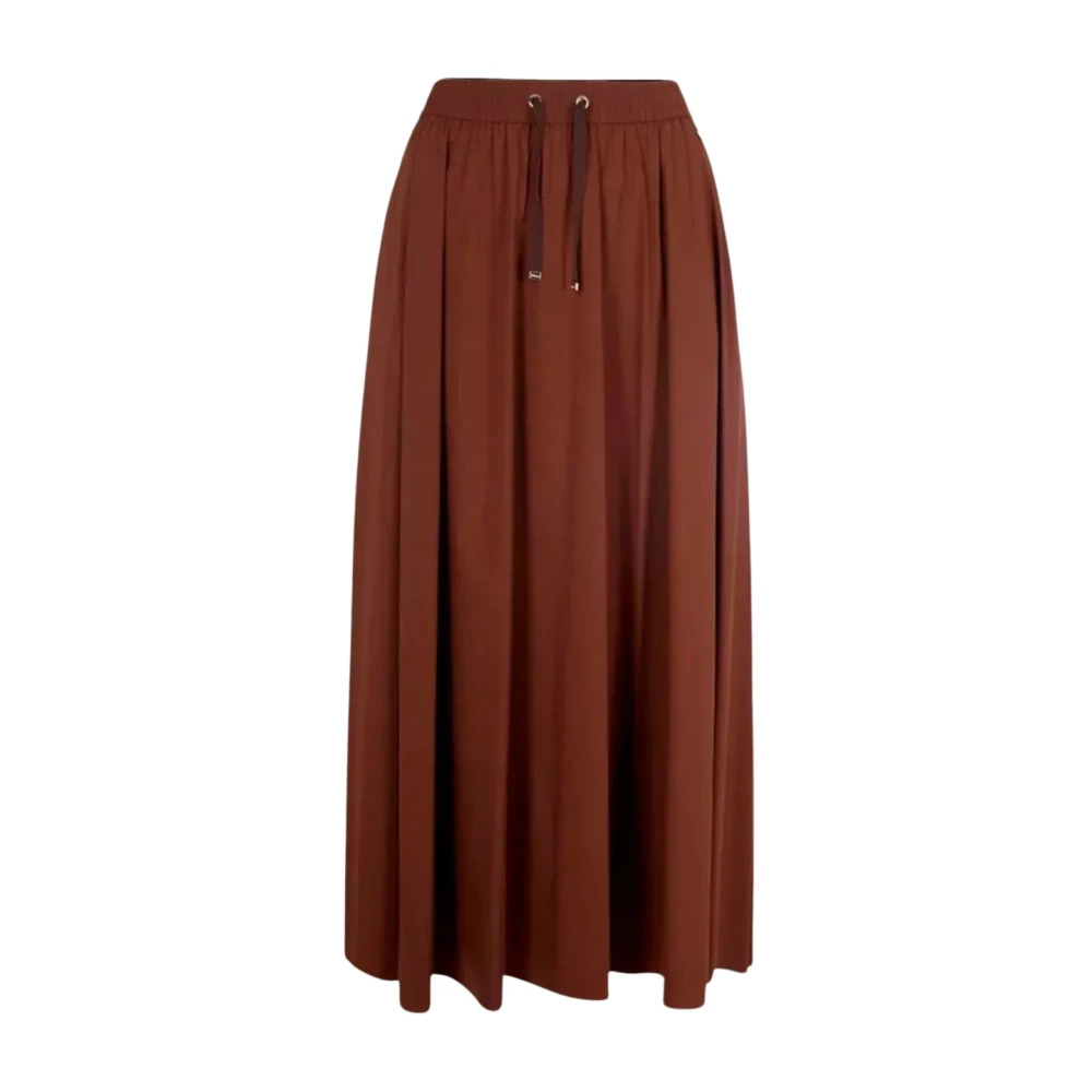 Herno Damen Braun - Leichter Nylon-Stretch-Rock - Skirts - M