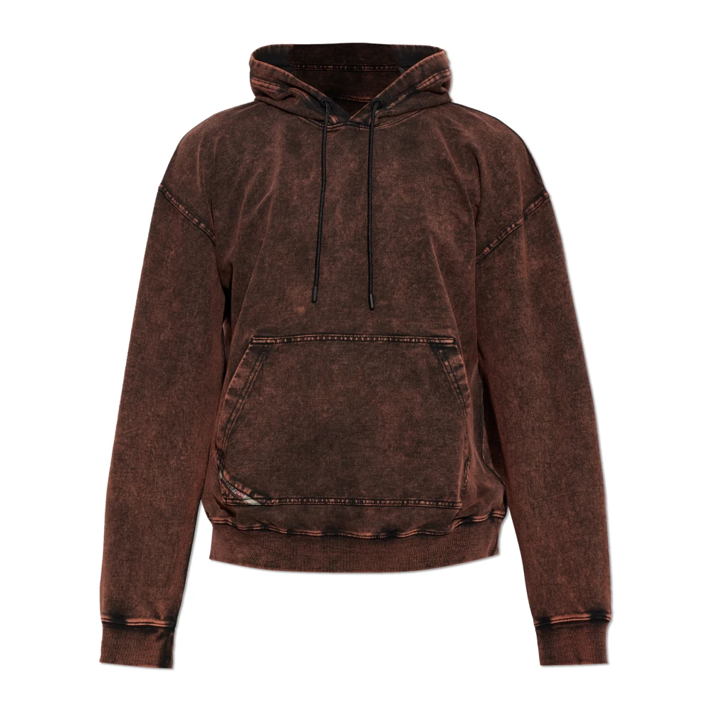 Diesel - S-Boxt-Hood-Tuk Hoodie - Sweatshirts & Hoodies - Damen - Rot - L
