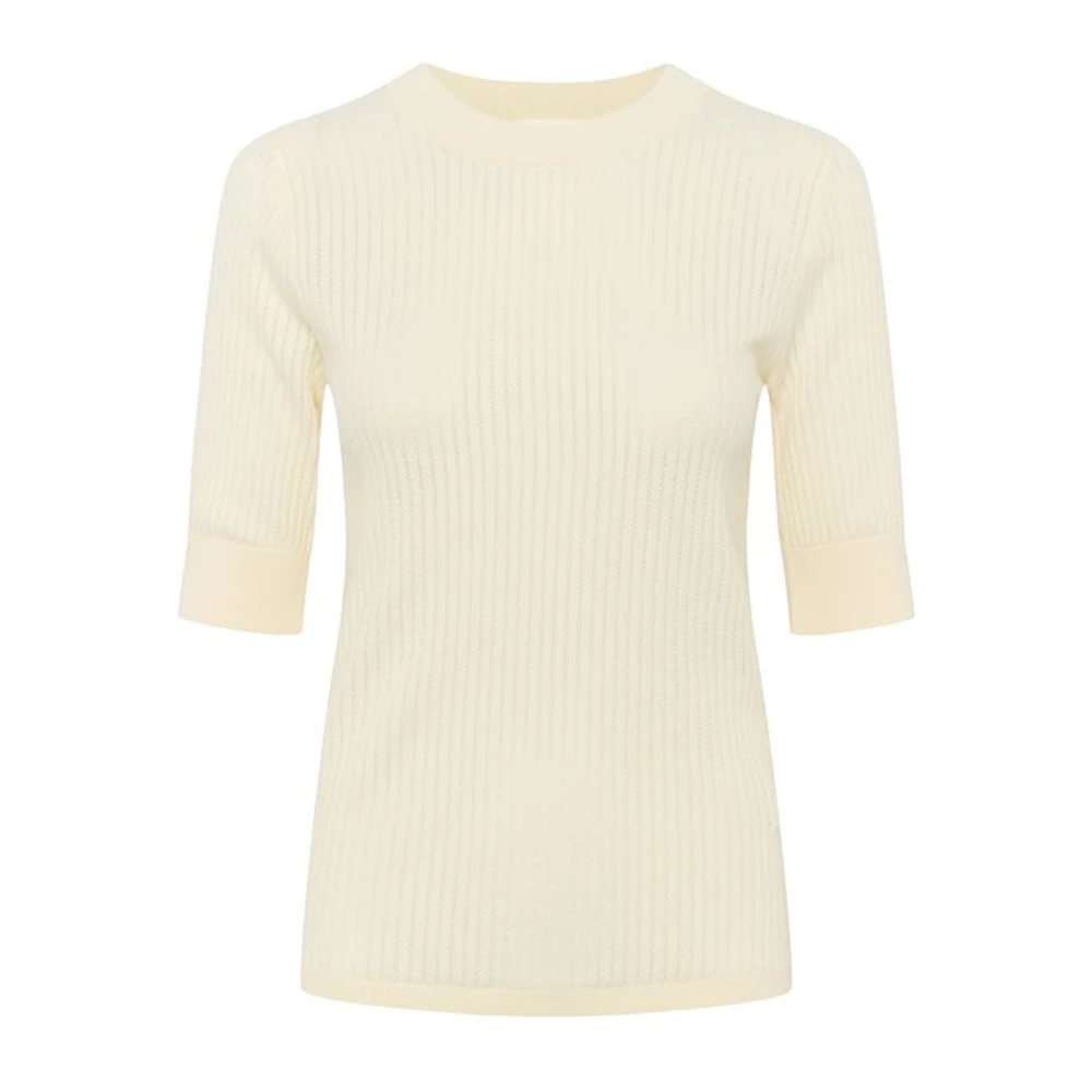 Soaked in Luxury, Damen, Pullover, Spina, Weiss, (XL) - Bild 3