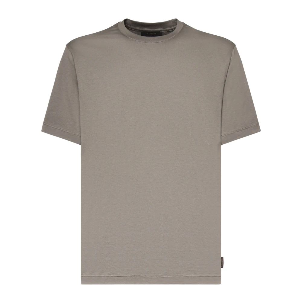 Zanone Herren Grau - T-Shirt Mit Rundhalsausschnitt - Tops - 2XL
