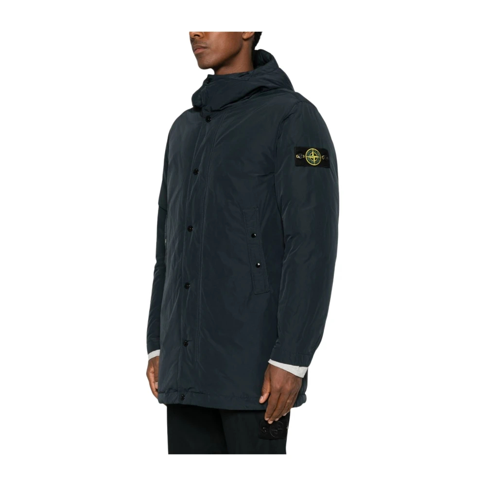 Stone Island - Mäntel - Jackets - Herren - Blau - M