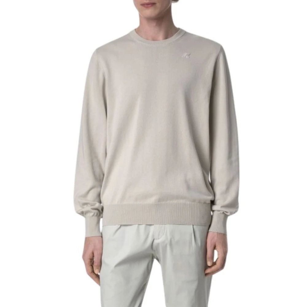 K-Way Herren Beige - Sebastien Cotton Ps - Sweatshirts & Hoodies - L