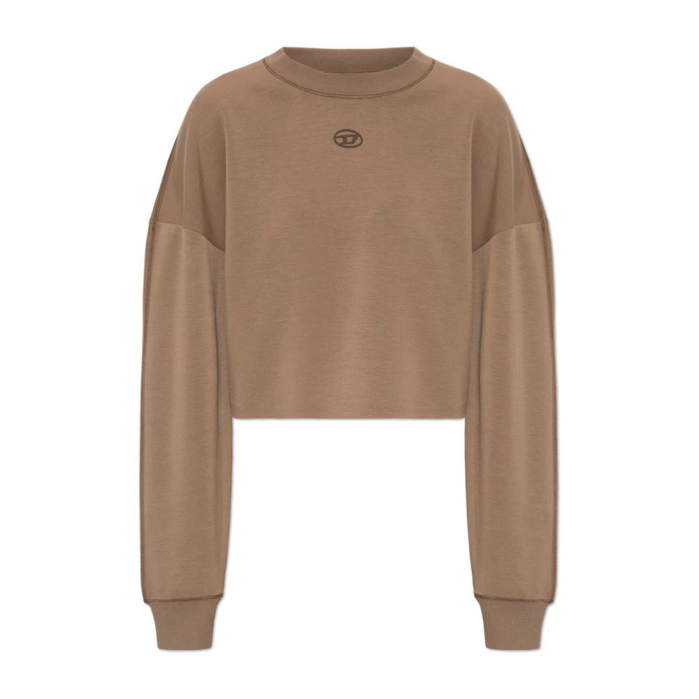 Diesel - Blake-Utlt Sweatshirt - Sweatshirts & Hoodies - Damen - Braun - M
