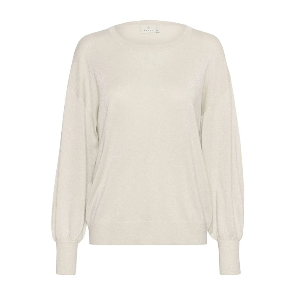 KAFFE Damen Strickpullover KAregina Damen Strickpullover Glitzer Langarm Winter Pullover Casual Elegant Lange Ärmel - Bild 6