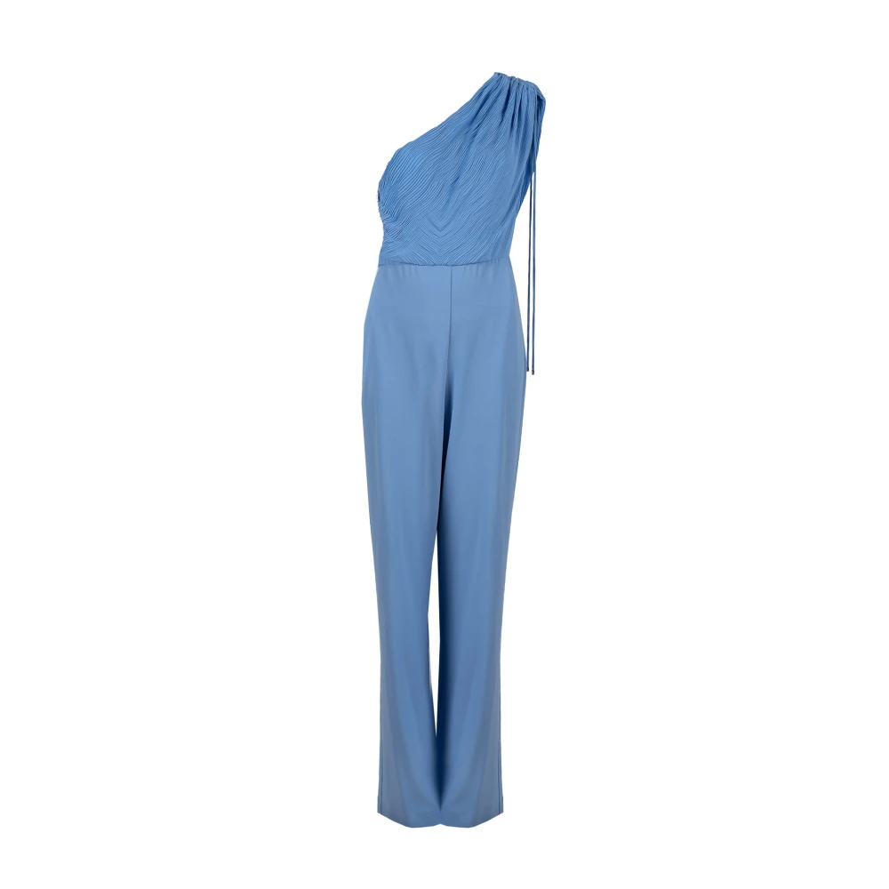 Patrizia Pepe Damen Blau - Gerade Geschnittener Jumpsuit - Jumpsuits & Playsuits - M