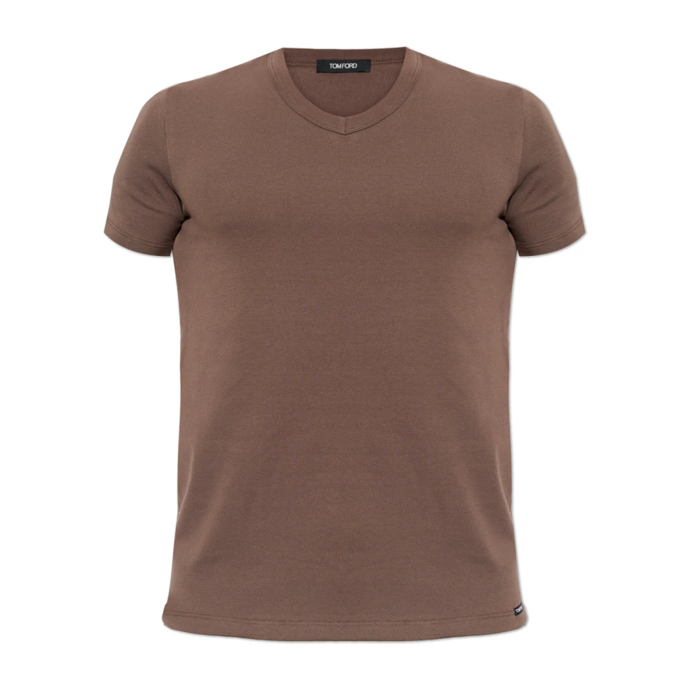 Tom Ford Herren Braun - Underwear T-Shirt - Tops - Xs
