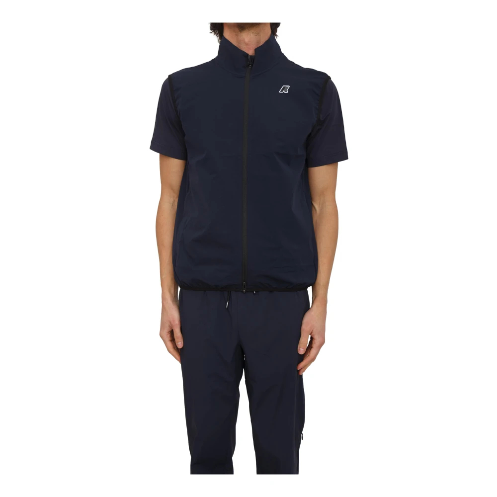 K-Way Herren Blau - Flaner Travel Gilet - Jackets - 3XL