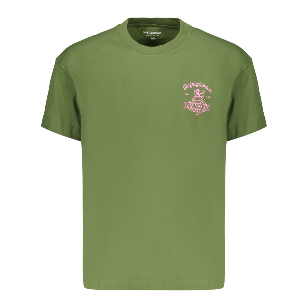 Refrigiwear Herren Grün - River T-Shirt - Tops - Xl