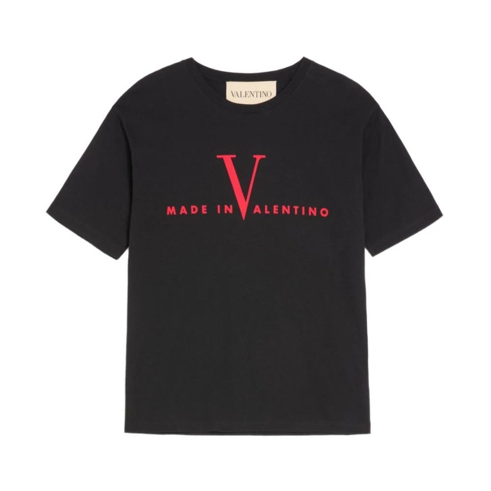 Valentino Garavani - T-Shirt Jersey - Tops - Herren - Schwarzk - L