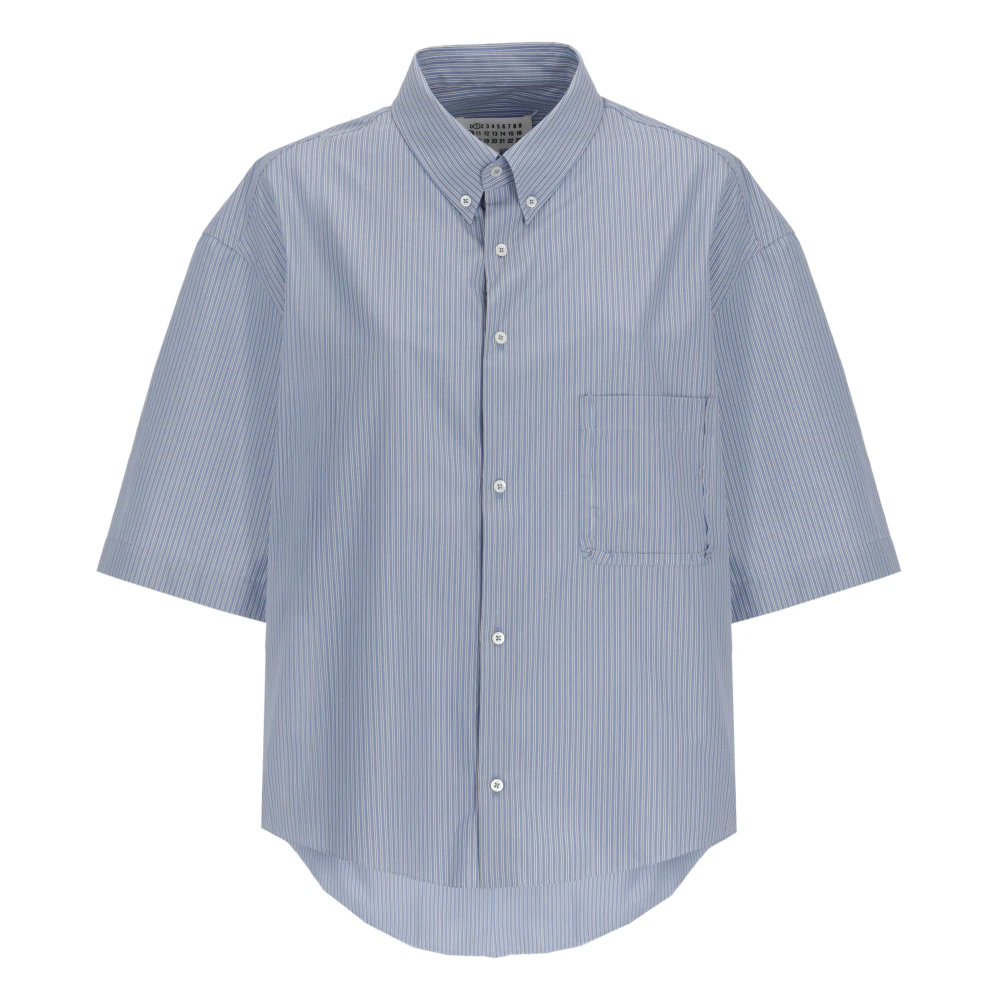 Maison Margiela Damen Blau - Short Sleeve Shirts - Blouses & Shirts - 2XL