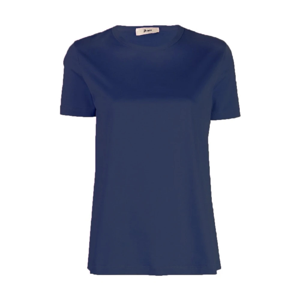 Herno Damen Blau - Cotton T-Shirt - Tops - M