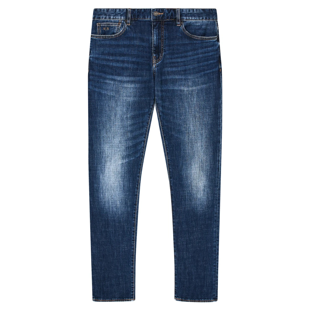 Armani Exchange Herren Blau - Stretch Denim Skinny Jeans - Jeans - W40