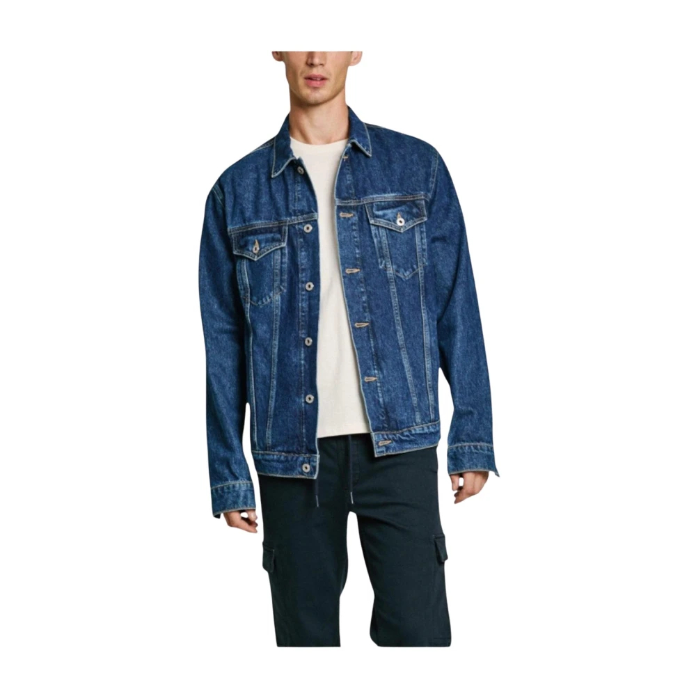 Pepe Jeans Damen Blau Jeansjacke - Bild 5