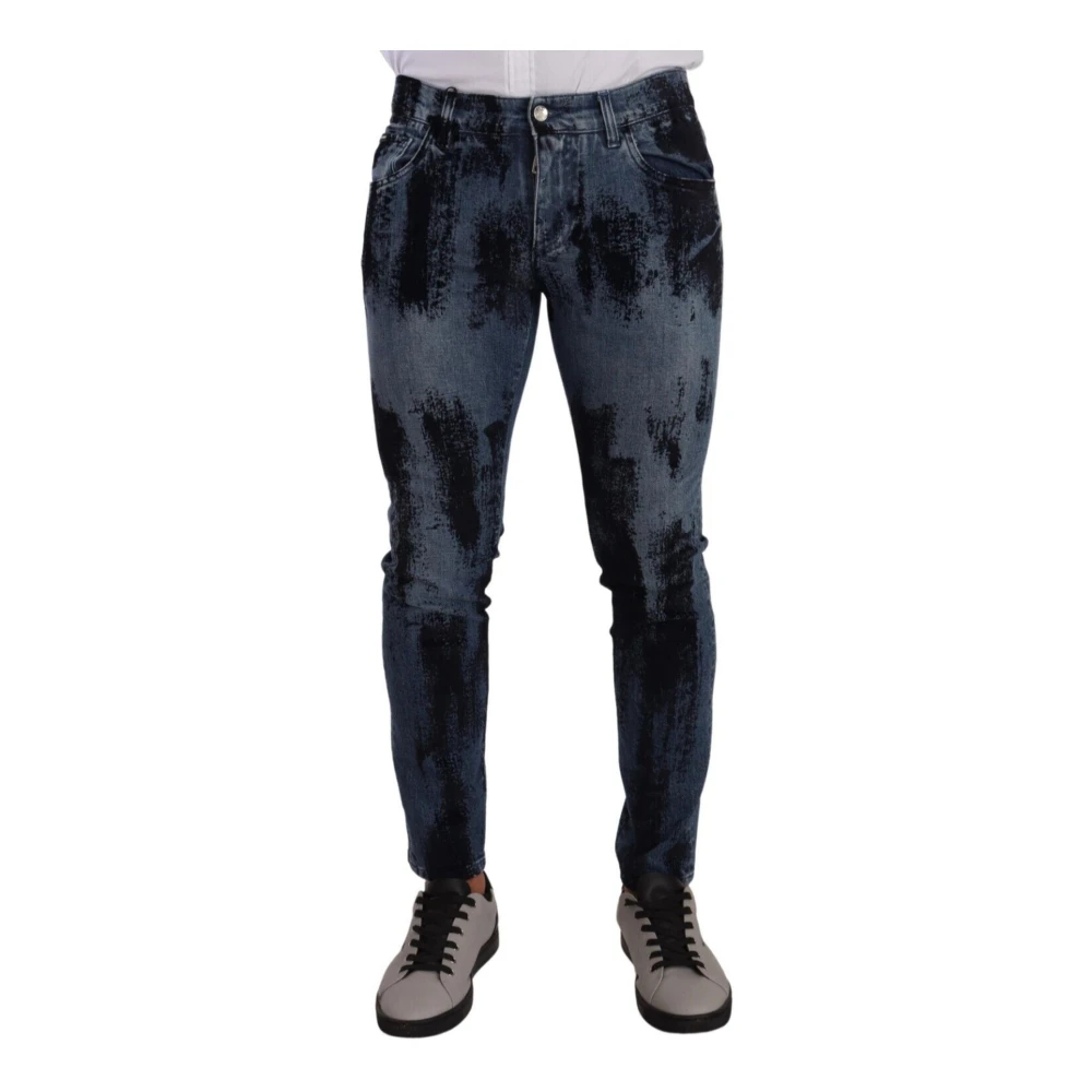 Dolce & Gabbana Herren Blau - Slim-Fit Jeans - Jeans - M