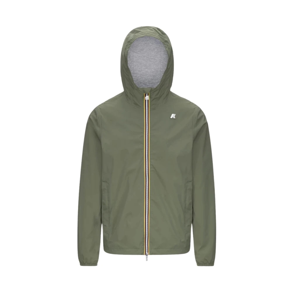 K-Way Herren Grün - Jack Stretch Nylon Jersey - Jackets - Xl