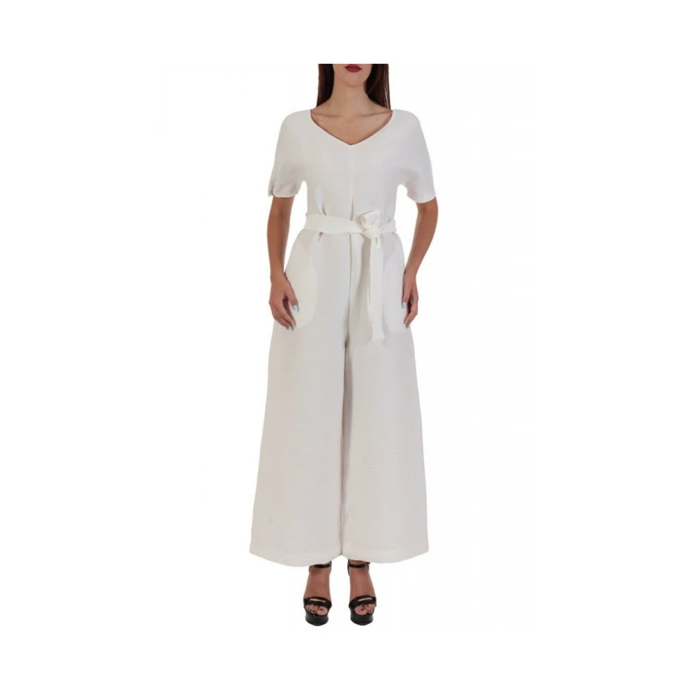 Emporio Armani Damen Weiß - Full Suit Km - Jumpsuits & Playsuits - M