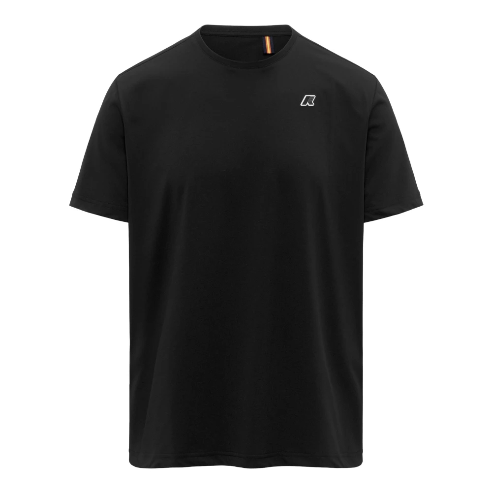 K-Way Herren Schwarz - Sergine Travel T-Shirt - Tops - K - Xl
