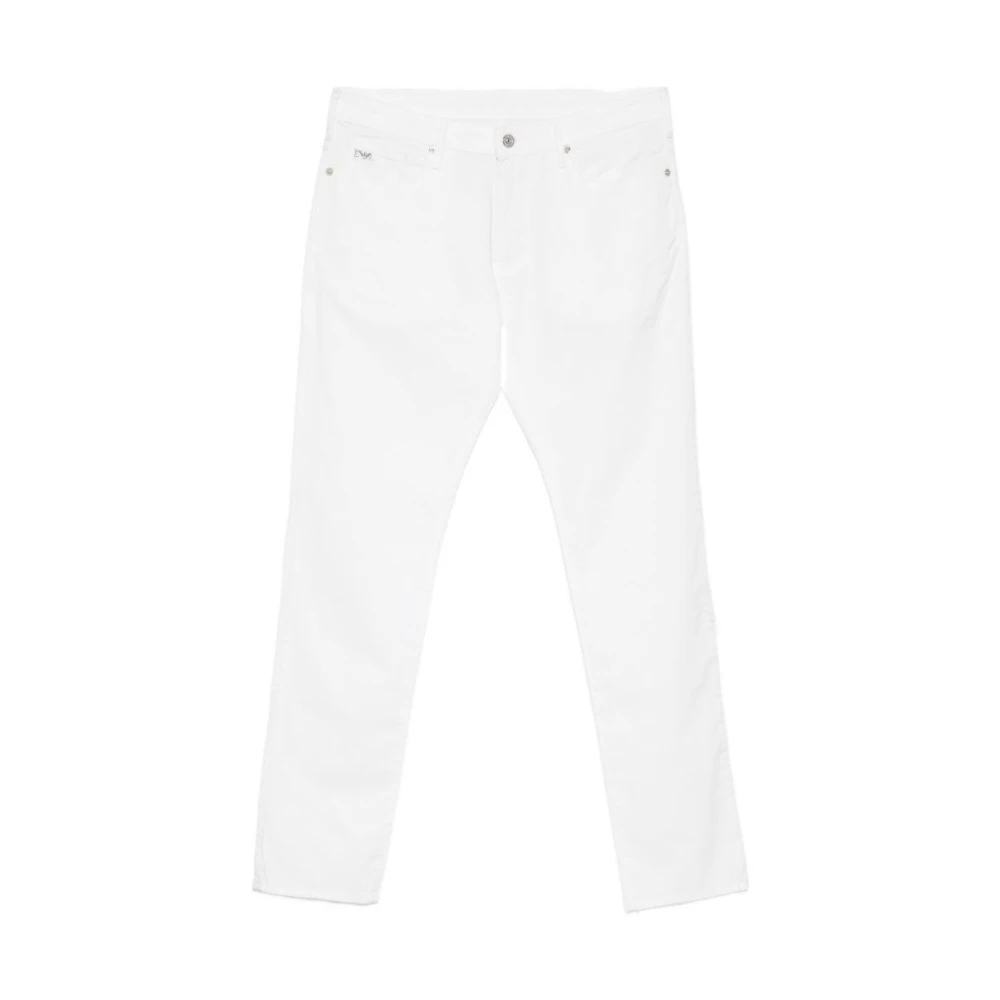 Emporio Armani Herren Weiß - J06 Slim-Fit Jeans - Jeans - W34
