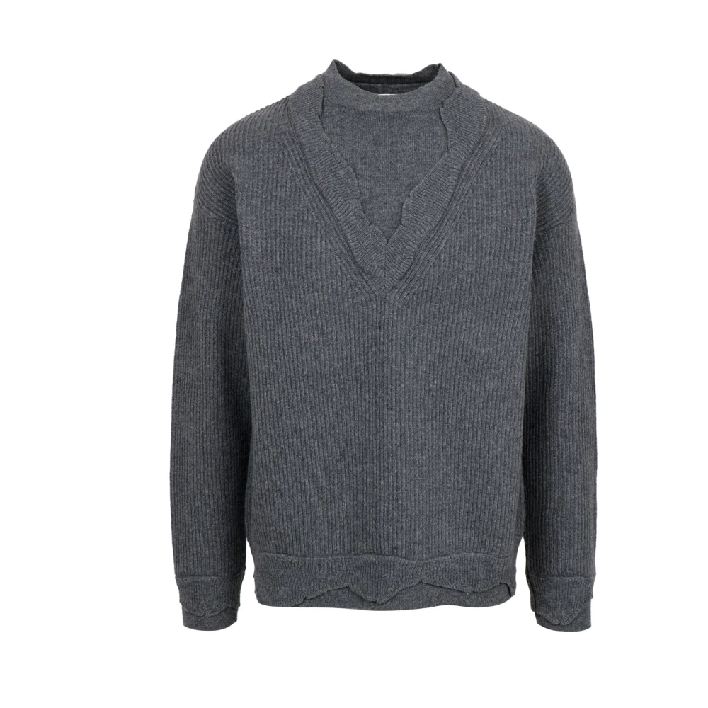 Laneus Herren Grau - Sweaters - Knitwear - L