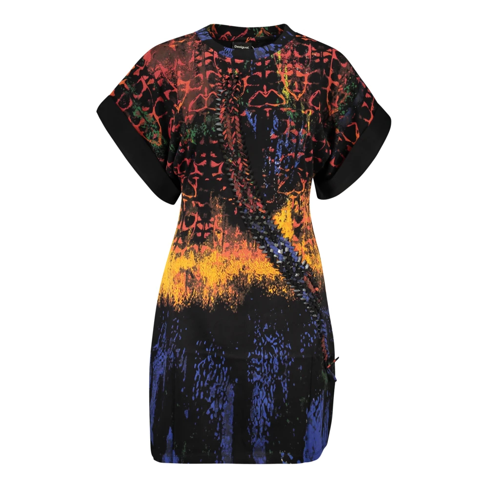 Desigual Damen Multicolor - Short Lacroix Dress - Dresses - Mehrfarbig -Xs