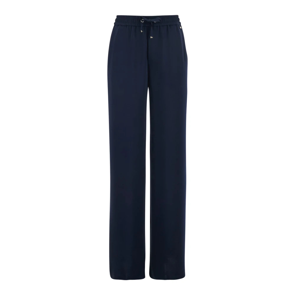 Herno Damen Blau - Drawstring Tech Pants - Trousers - Xs