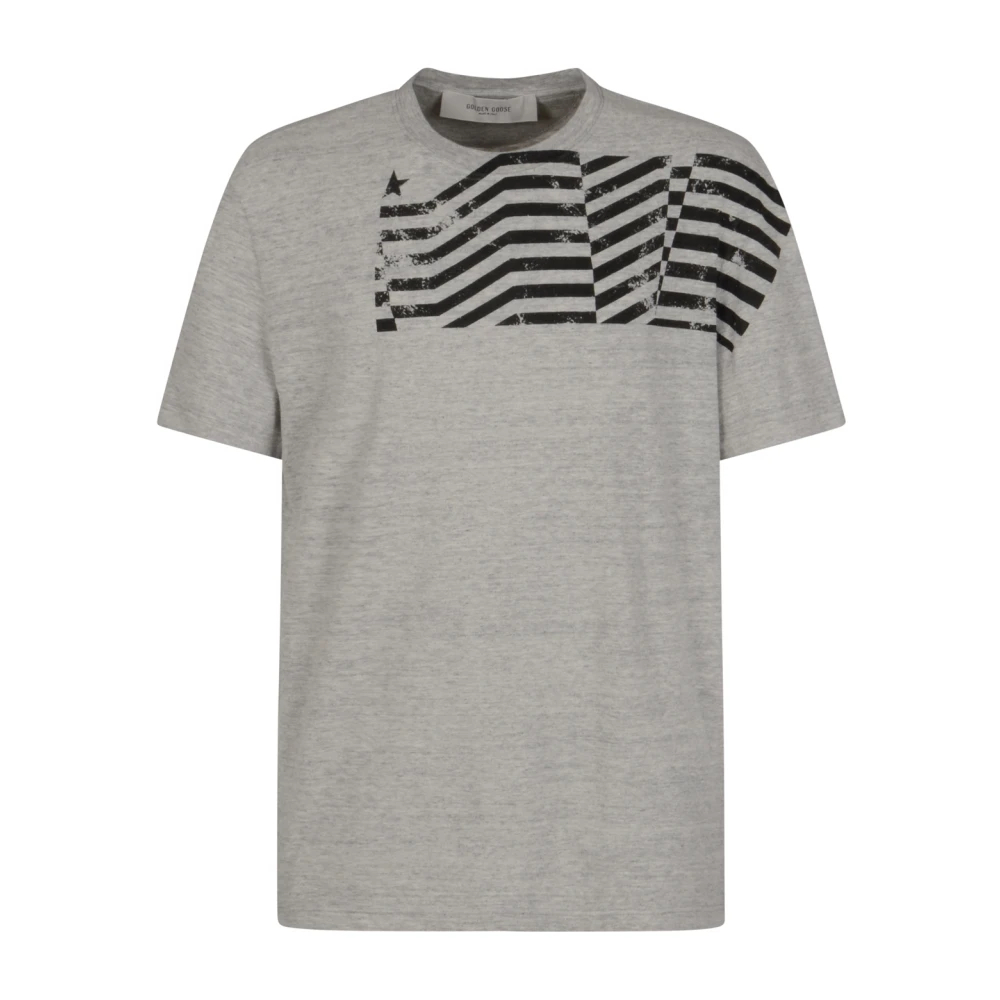 Golden Goose Herren Grau - Journey T-Shirt - Tops - S