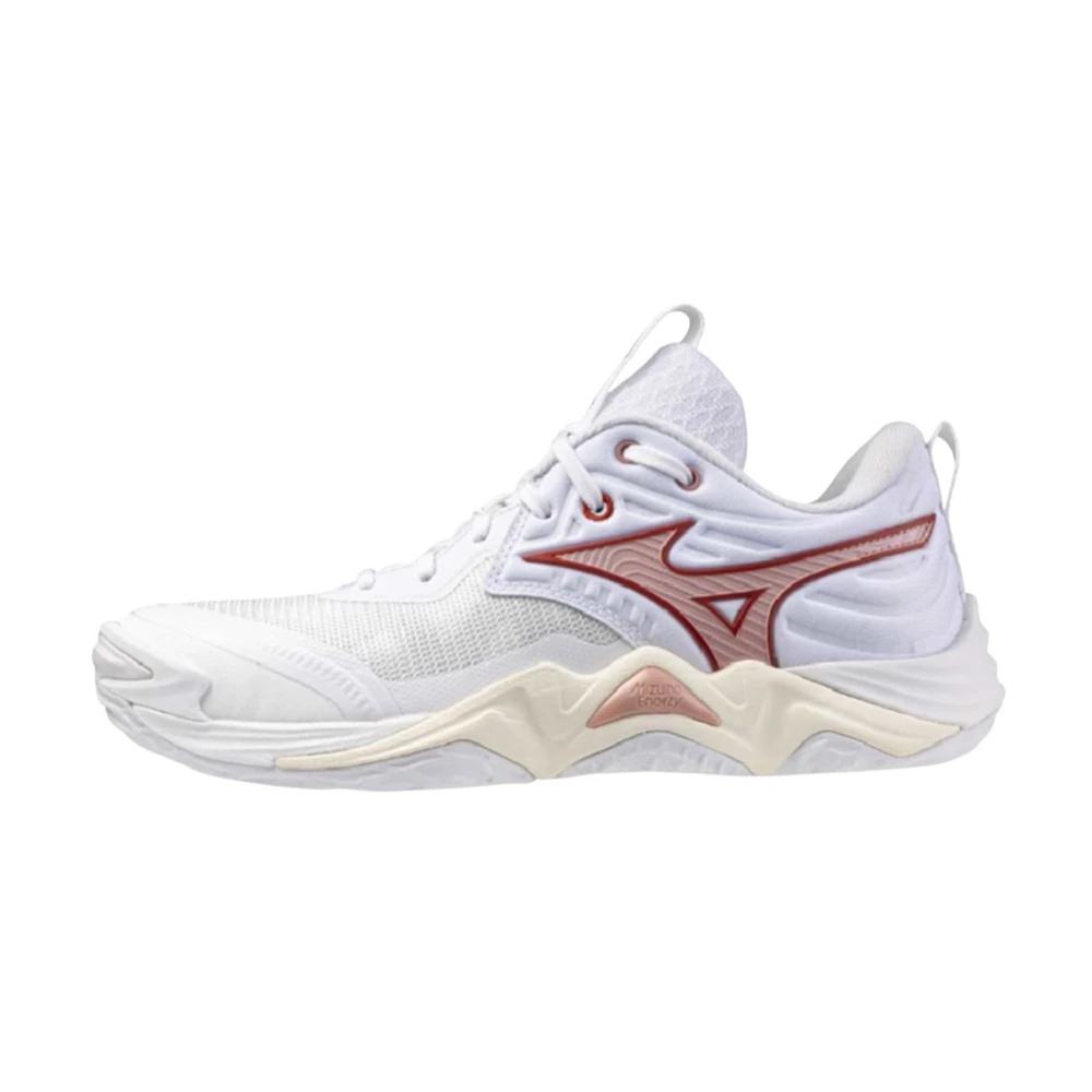 Mizuno Damen Blanc Hallenschuhe Wave Momentum Elite - Bild 3