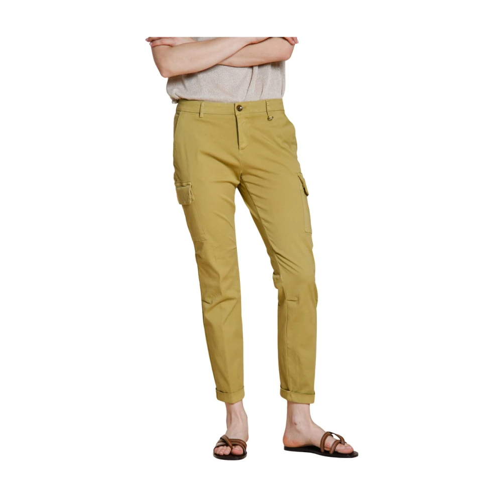 Mason's Damen Grün - Chile City Cargo Hose - Trousers - 2XS