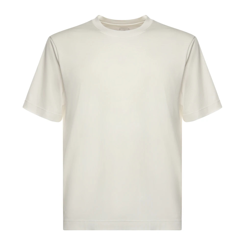 Eleventy Herren Weiß - Rundhals-T-Shirt - Tops - 2XL
