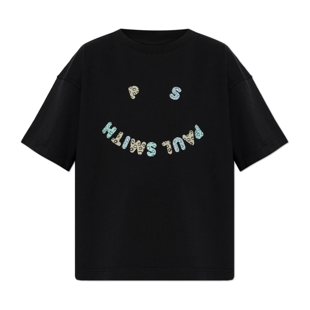 Ps By Paul Smith Damen Schwarz - Bedrucktes T-Shirt - Tops - K - S