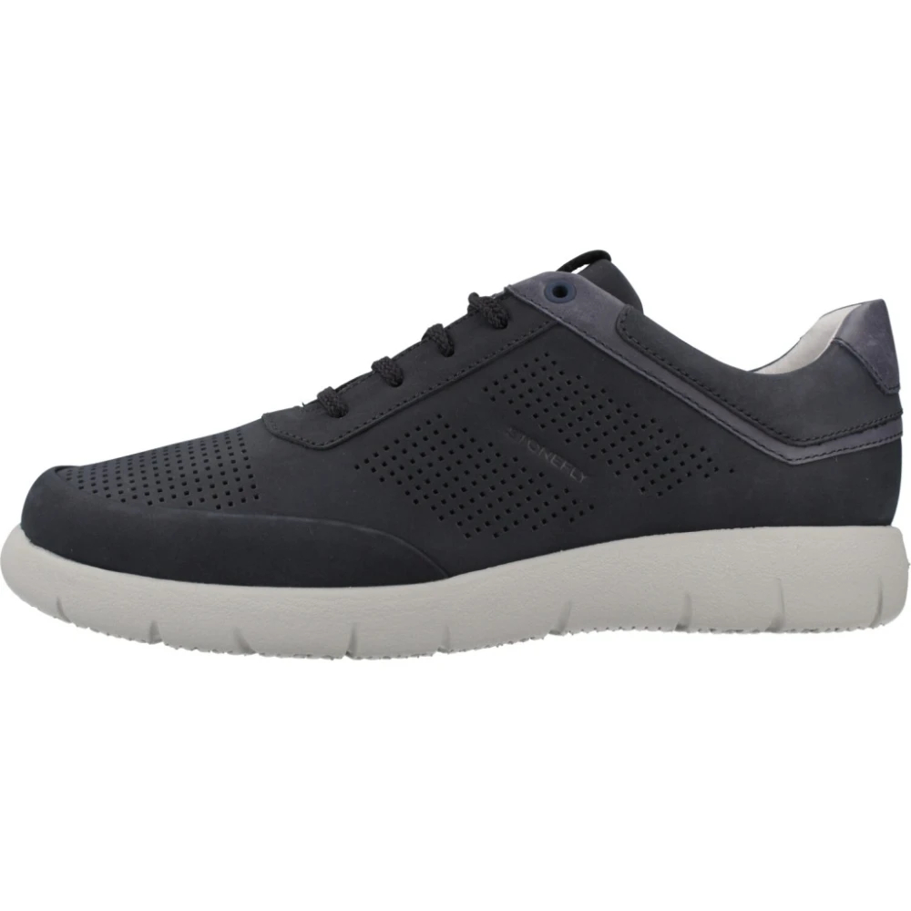 Stonefly Herren Blau - Stream 37 Nabuk - Shoes - 43 Eu