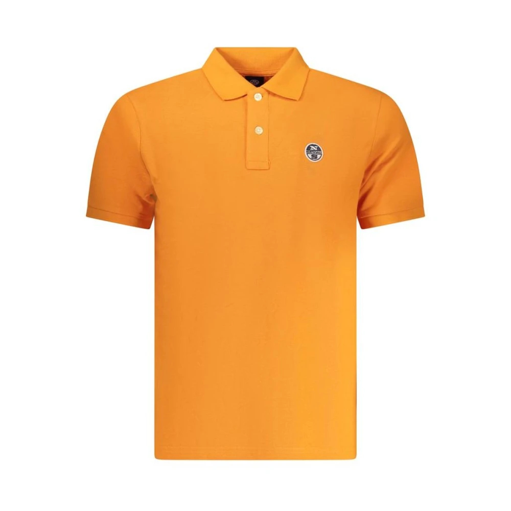 North Sails Herren Orange - Arancione Cotton Polo - Tops - Xl