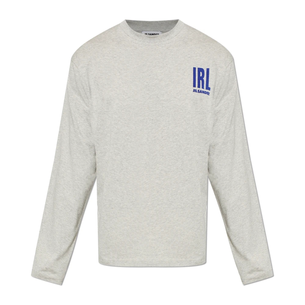 Jil Sander Herren Grau - Langarm-T-Shirt - Tops - 2XL
