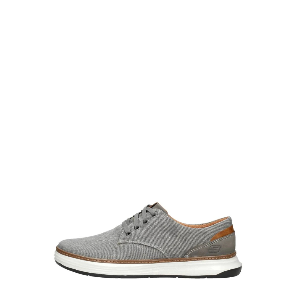 Skechers Herren Grau Halbschuhe Ederson 65981/Tpe 41 - Image 4