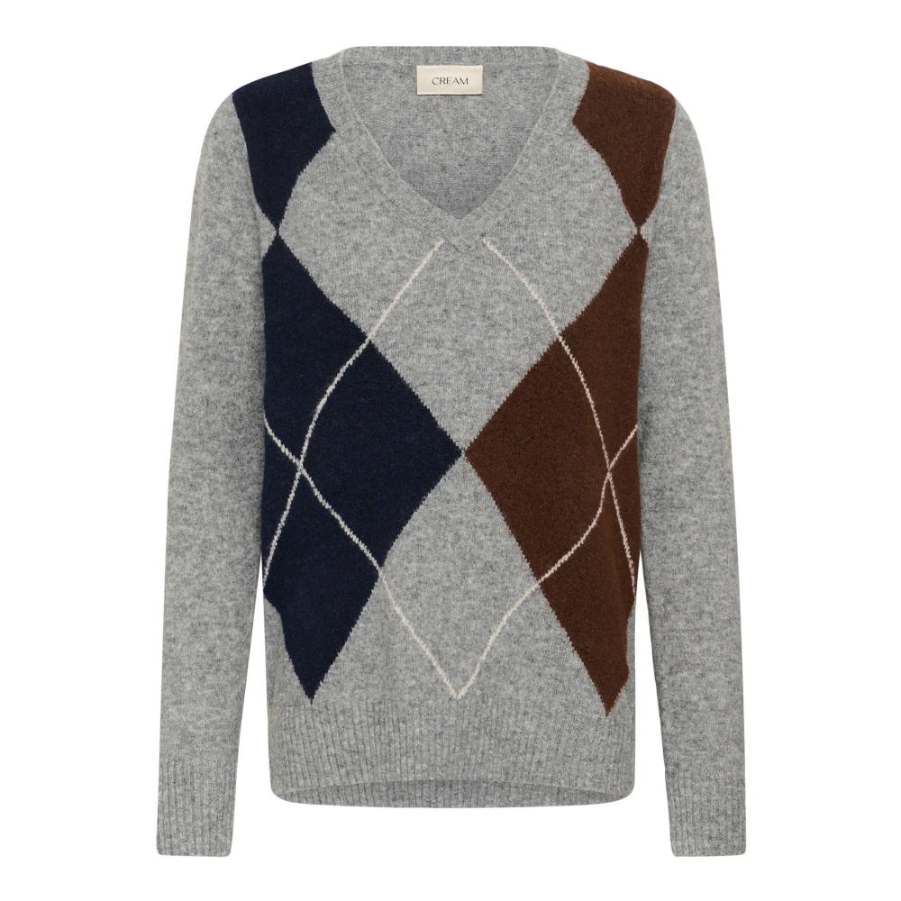 Cream Damen Grau Melange Strickpullover "Damen Strickpullover Crhope" erhältlich in Größe L/S/XL/XS von Baur - Bild 4