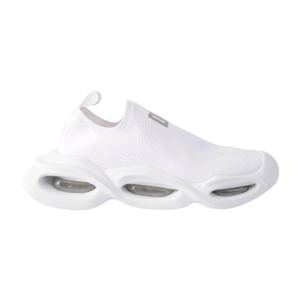 Dolce & Gabbana Damen Weiß - Low Fabric Sneakers - Shoes - 39 Eu