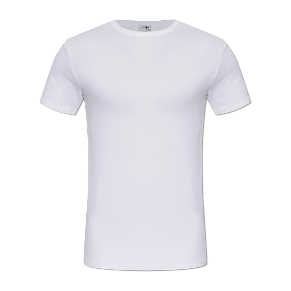 Mm6 Maison Margiela Herren Weiß - Lingerie T-Shirt - Tops - Xl